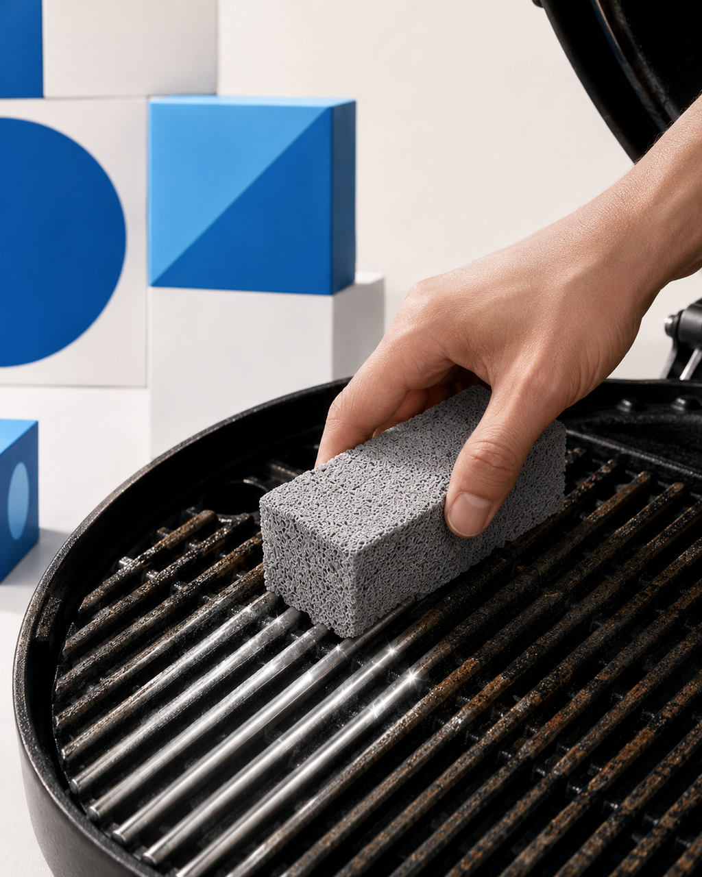 Premium BBQ Cleaning Stone