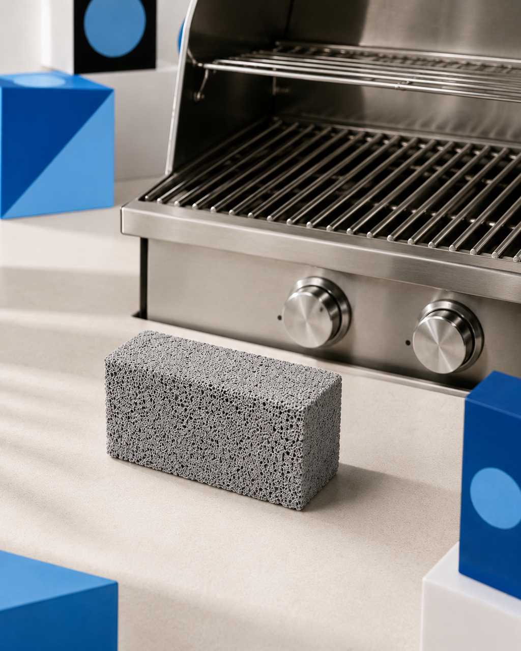Premium BBQ Cleaning Stone