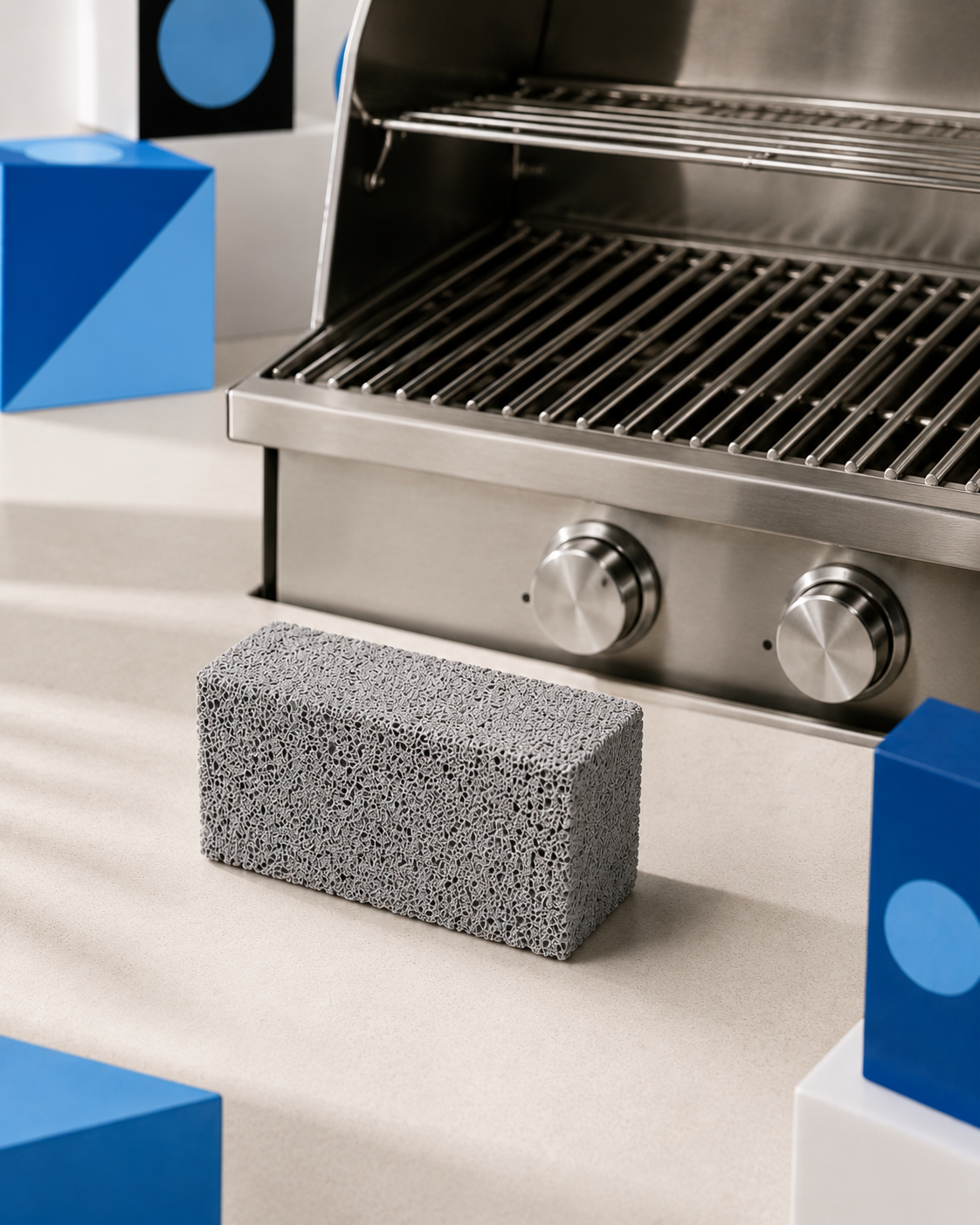 Premium BBQ Cleaning Stone