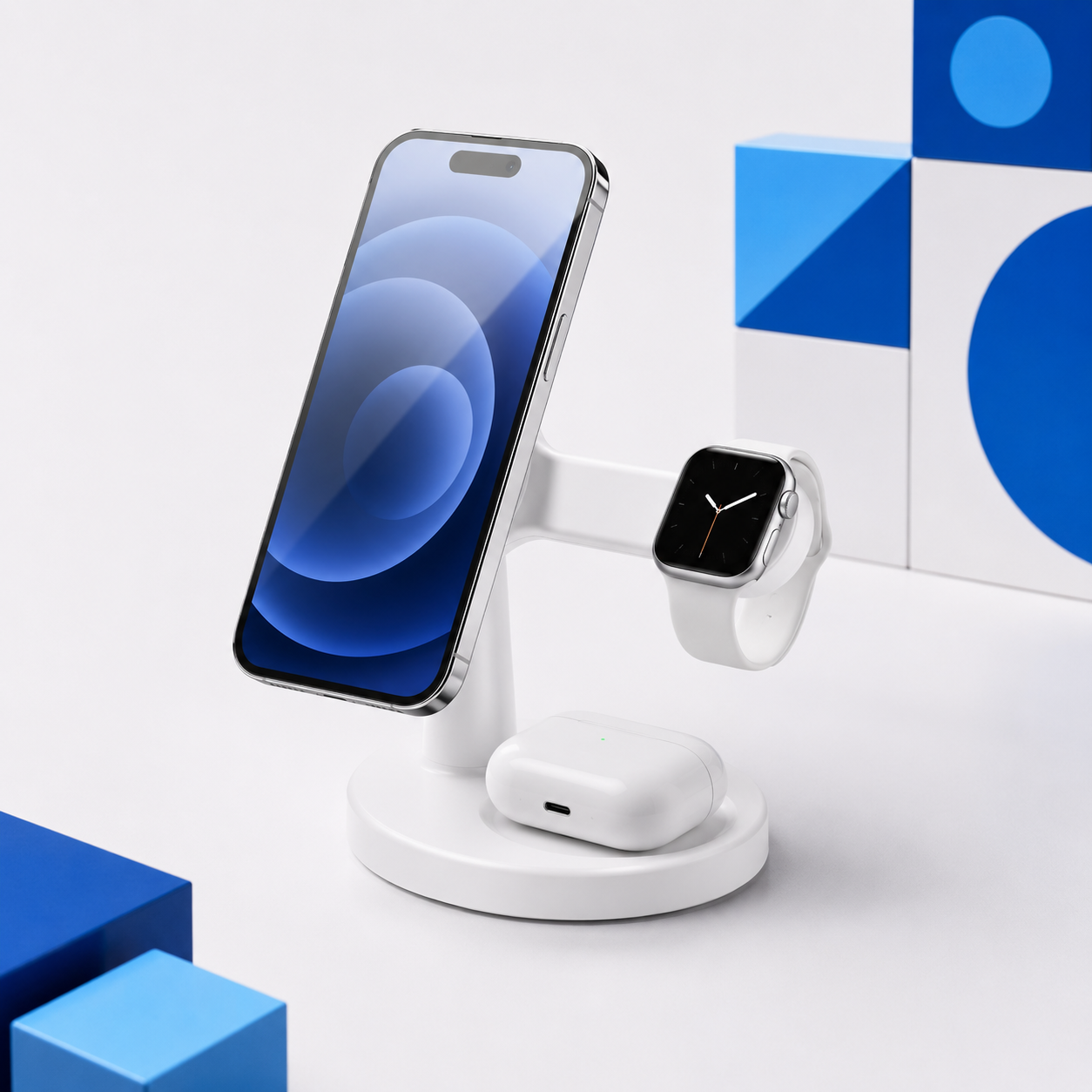 Premium 3-in-1 Charging Stand