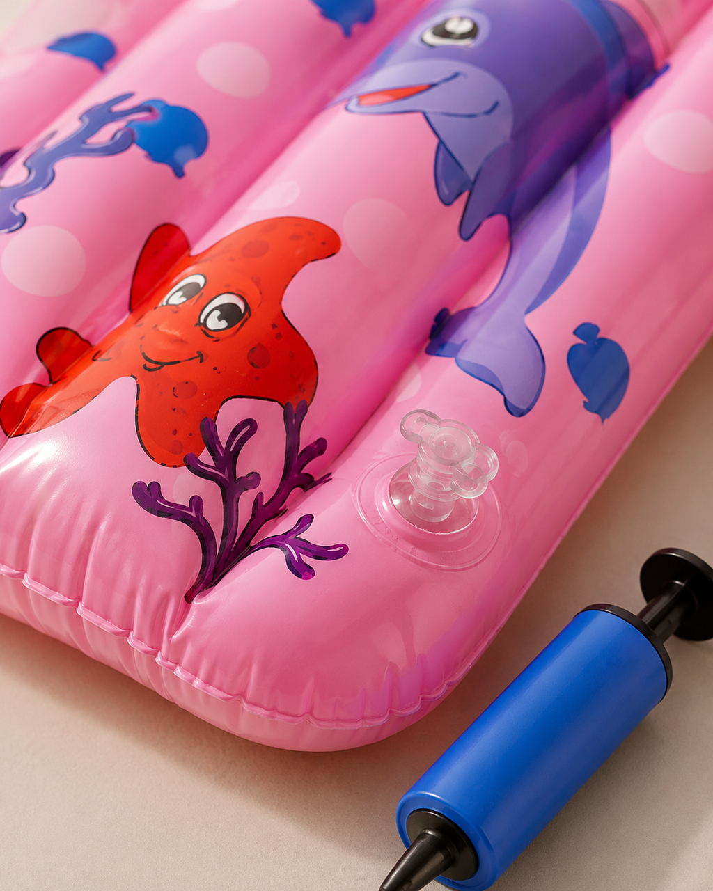 Premium Pool Relax Float met Handpomp